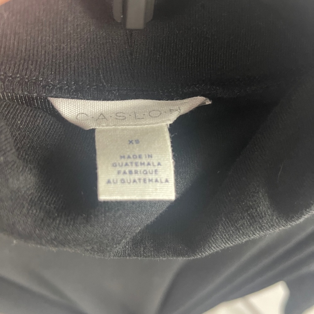 Caslon Tie Waist Long Sleeve Turtleneck Midi Dress size XS NWT - Picture 10 of 11